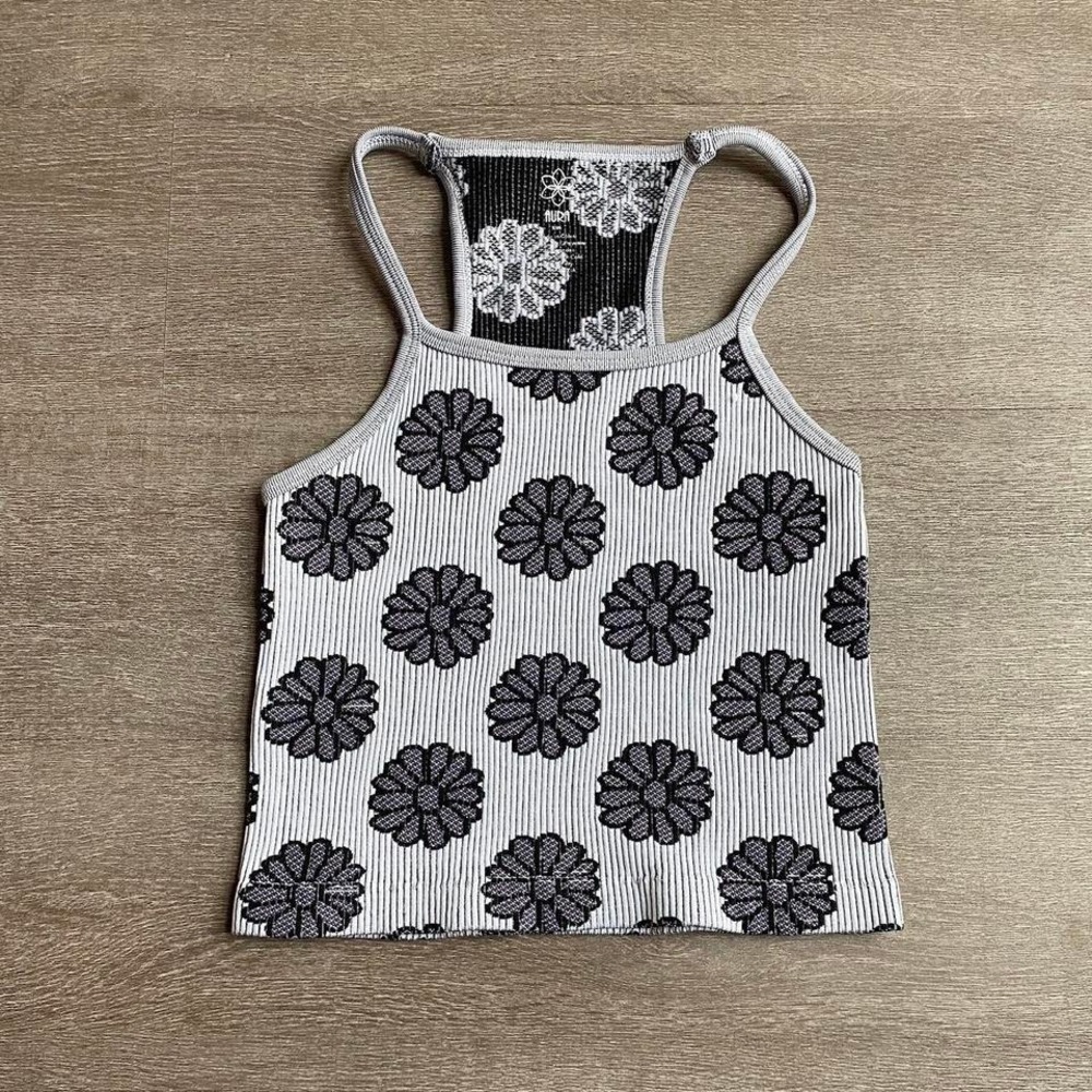 Aurora Flower‎ Print Tank Top 1075